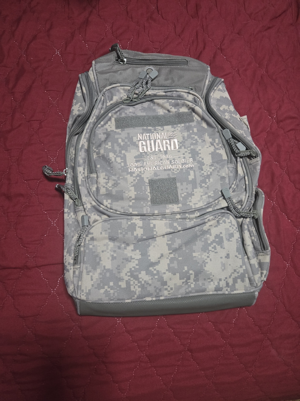 National Guard Digital Camo Backpack - Khaki